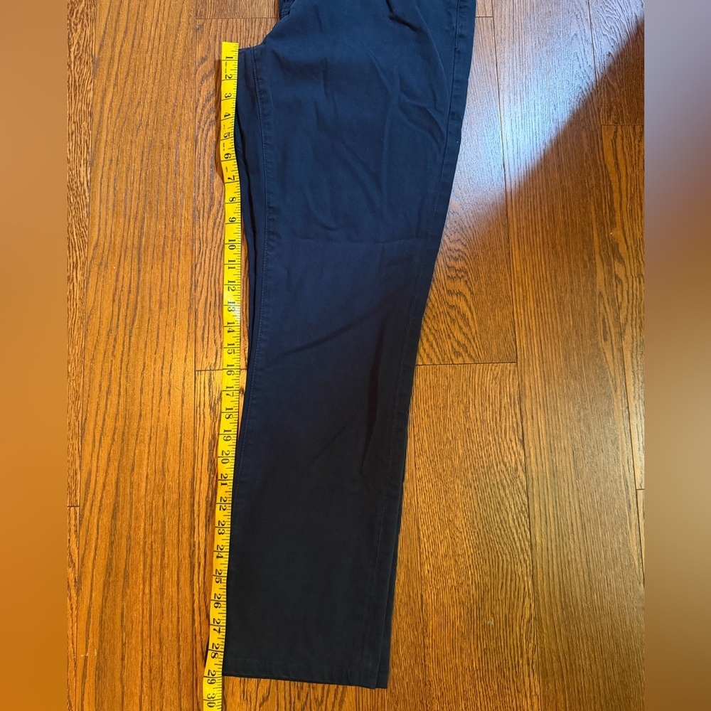 AG EVERETT Men’s Sim Straight Leg Pants 32/29 Black Casual - Picture 9 of 11